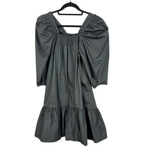 🥑5/$25 H&M puffed sleeve poplin dress S